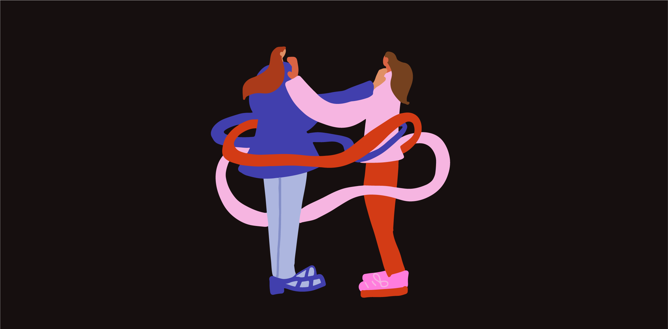 vertrouwelijk gesprek tussen twee personen